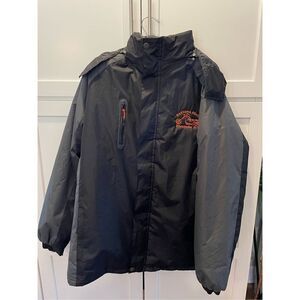 Daytona Beach Biketoberfest 2017 Heavyweight Hooded Coat NWOT Sz XL